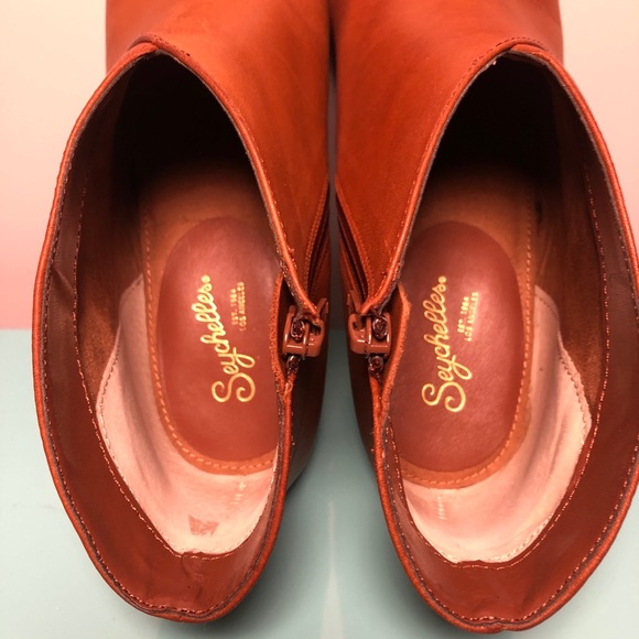 Seychelles Leather Wedge Booties - Picture 6 of 8